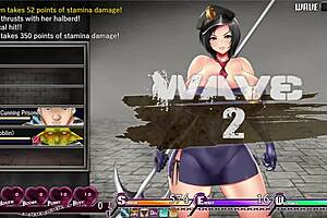 Detailed Gameplay of Karryn's Prison Level 1 in Spanish