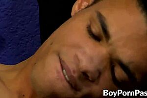 Twink Craves Interracial Cock Riding With Rimjob Kisses