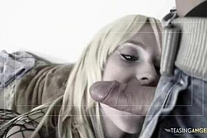 this blonde babe loves banging two guys