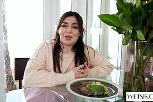 Hey, watch my step sister Keira Croft take it hard and deep!