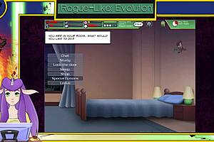 Rogue bathing in shower.