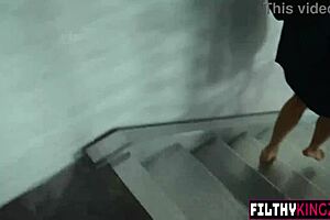 hot girl with perfect body bent over for rough big cock sex