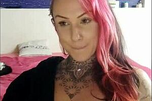 Sensual Girl Smoking And Teasing