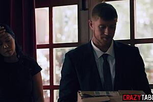 Did the stepson fuck his desperate milf stepmom Dana Vespoli in stepdad's uniform?