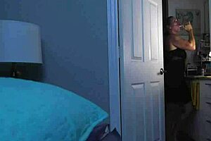 Stepson Overcomes Thunder Trauma By Fucking Stepmother