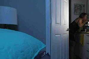 Stepson Overcomes Thunder Trauma By Fucking Stepmother