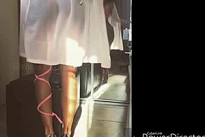 hot latina girl twerks and shakes her ass in a sensual dance routine