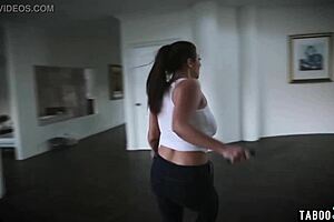 Chubby milf Angela White in rough sex with boss