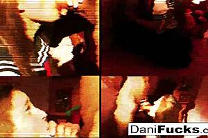 Sexy Dani Blows Anonymous Man