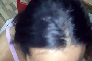 real sex with stepsister ends in facial