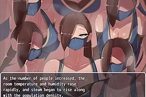 I entered the ninja women's mansion and saw their big tits. Oops, villainess quest part 2