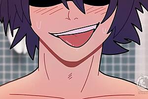 Huge cocks in gym showers for some gay fun 😏