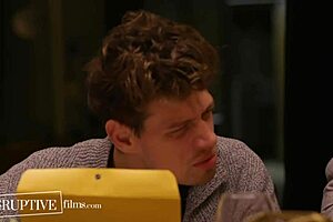 Man's Last Wish: Rough Orgy With Bitter Ex-Lovers In Group Assfucking