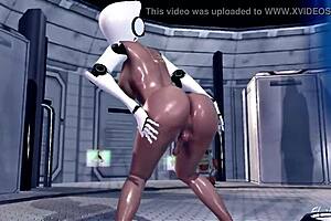 The Shemale Sexbot Teaser in 3D NSFW Animation