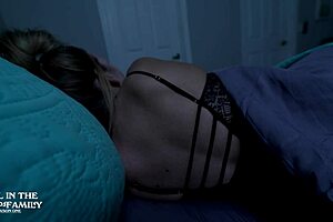 Stepson Overcomes Thunder Trauma By Fucking Stepmother