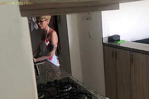 Stepmother's Kitchen Encounter