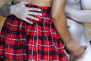 Linda Estudiante Folla Duro Con Su Maestro