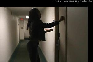 Why is that shemale acting so wild?