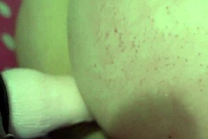 Femdom Pegging and Spanking - Standing Cumshot