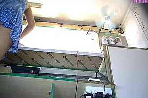 young european babe homemade panties voyeur outdoor at work spying