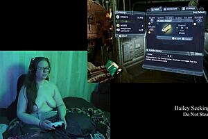 I play naked deadspace with big tits brunette long hair