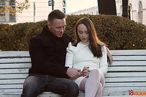 Alice Koks Explores First Date Anal in Stockings