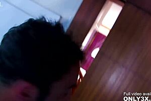 Blonde Nicole has amateur threesome with anal double penetration