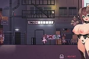 hey, check this wild futanari action in Alley Doggos by Enarane, so freaky!