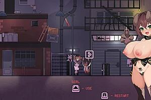 hey, check this wild futanari action in Alley Doggos by Enarane, so freaky!