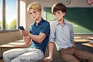 He Brought a Classmate with Huge Boobs