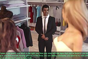 suggestive adventures of a wife and her stepmother in anime hentai style