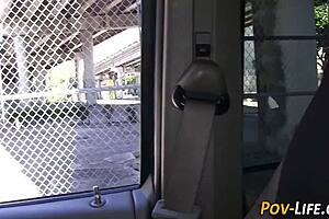 teen pov session with sucking and spunking