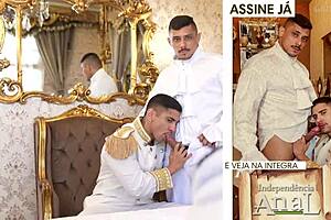 Thiago's anal scene in Bastidores comic
