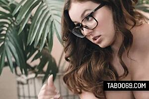 Innocent Stepsister Leana Lovings Gets Banged By Stepbrother