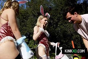 Sexe brutal entre demi-frères et sœurs avec Minxx Marley Chanel Camryn