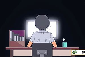 Seductive Runaway Girl in Game with Megu