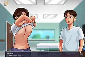 Playing Summertime Saga 200 Homemade Game