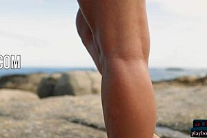 Me and my friend Ariel Sofi Ka, we get naked outside, oops!