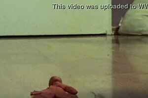 Giantess Clayman looms tall and stomps with fetish power