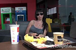 My Flashing and Nude Walk: Mommy Milf Public Exhibitionist Street Show