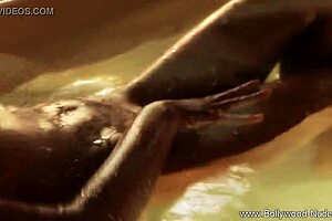 skin so bronze lovely brunette indian nude undressing erotic teasing