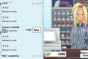 Seductive Runaway Girl in Game with Megu