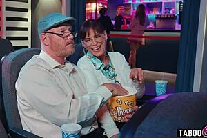 Teen Couple Fucking In Movie Theatre!