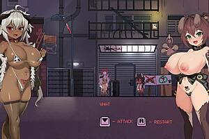 hey, check this wild futanari action in Alley Doggos by Enarane, so freaky!