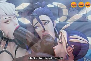 asian shemale gives joi in blacked anime edit