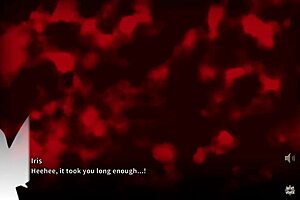 Animelesbian game with fingering and bondage
