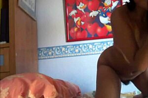 chocolate asian babe getting fucked hard in private homemade sex tape 😈🍫