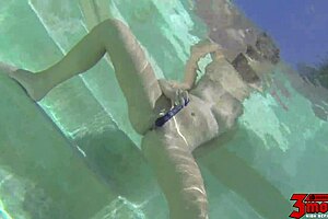 abby cross moans she's wet for group riding