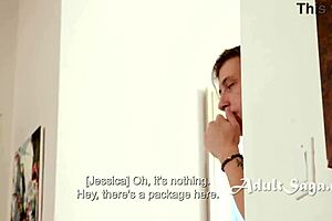 Jessica Ryan Teases Step Mom's Tight Asshole with Loving Anal Play