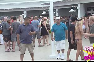 Public nudity at Fantasy Fest